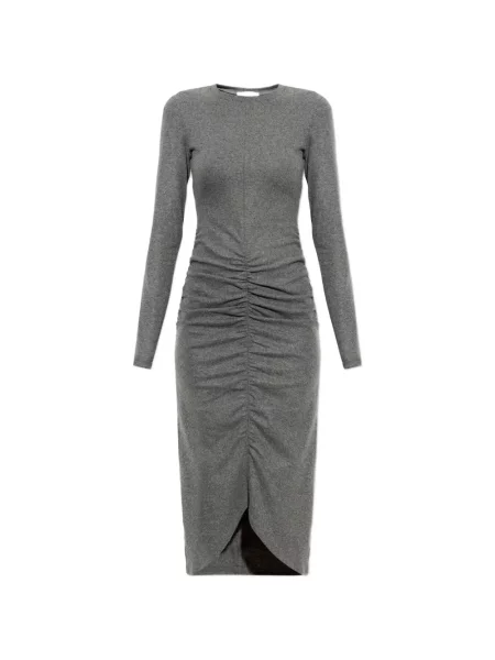 Rochie midi Marant Etoile cu volane gri