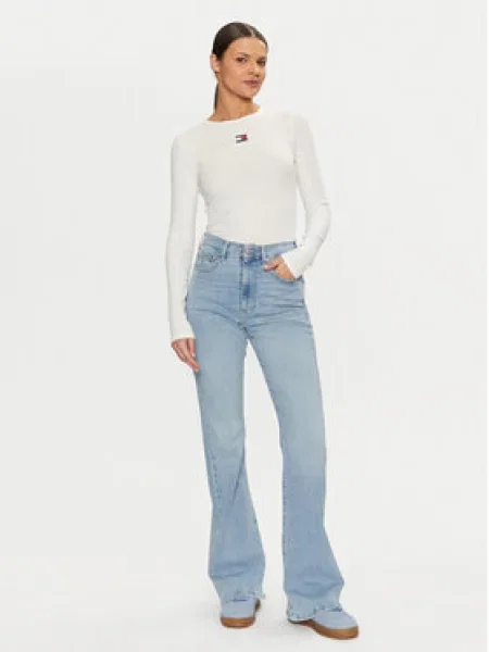 Tommy Jeans Halenka bílá