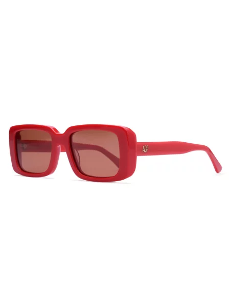 AVANT-GARDE PARIS Ochelari de soare Square Pherenike' roșu
