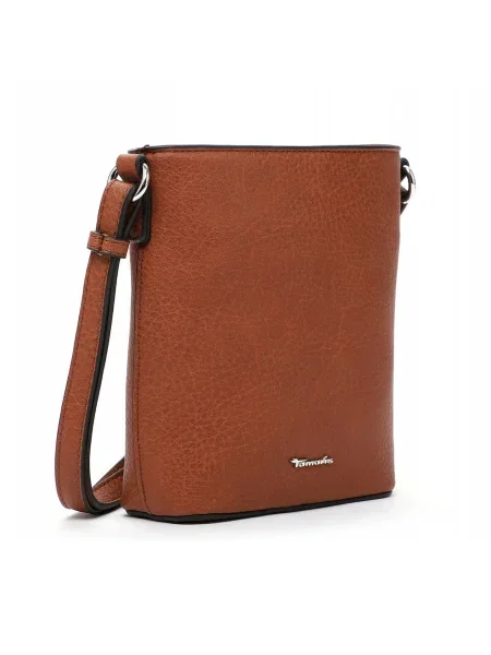 TAMARIS Torba preko ramena Alessia karamela / srebro