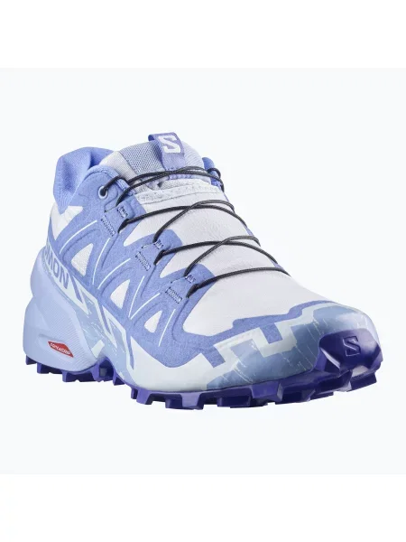 Női futócipő Salomon Speedcross 6 burro/sunny lime/almond cream. Méret: 40 EU kék