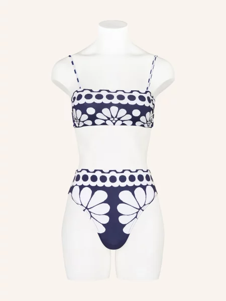 Farm Rio Bandeau Bikiny Palermo tmavě modrá bílá