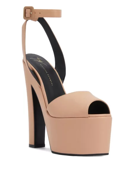 Sandale Giuseppe Zanotti cu platformă roz