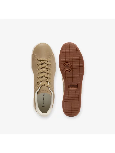 Кроссовки Lacoste бежевые