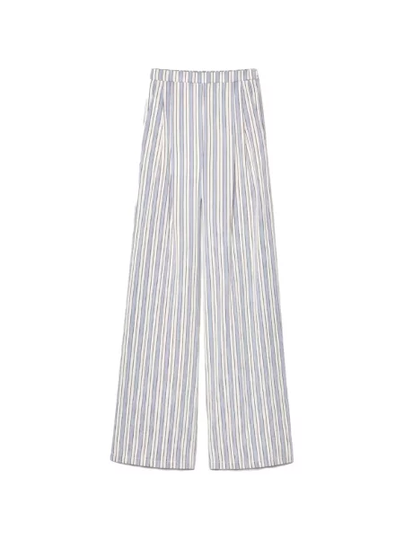 Pantaloni Forte_forte alb