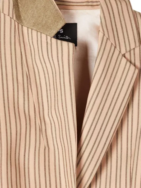 Ριγέ μονόστομος ριγέ σακάκι Ps Paul Smith