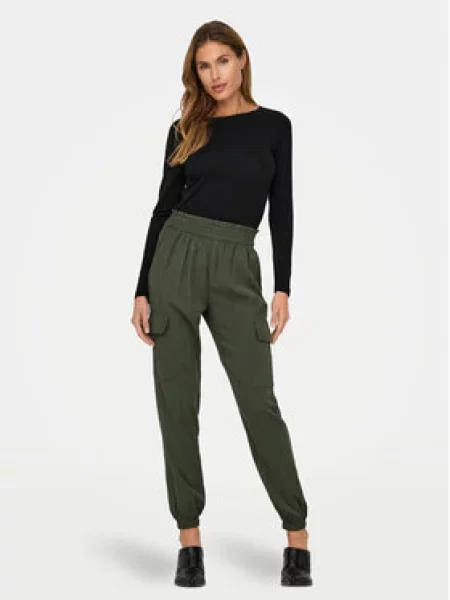 ONLY Joggers kalhoty Aris zelená