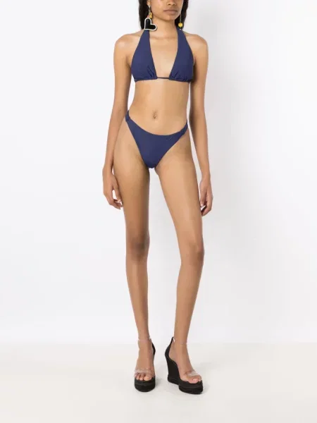 Bikinis Amir Slama apynasris kaklas mėlyna