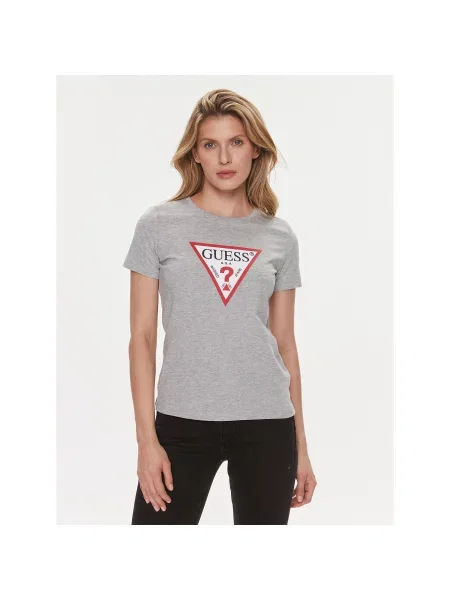 Guess T-shirt Slim Fit siva