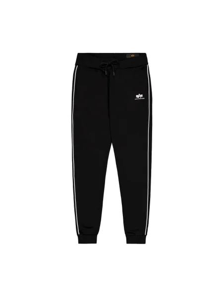 ALPHA INDUSTRIES Pantaloni negru alb