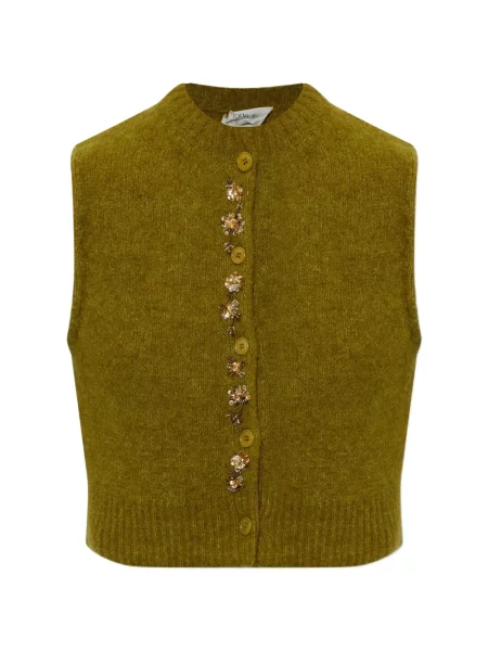 Vestă Forte_forte cu aplicații verde