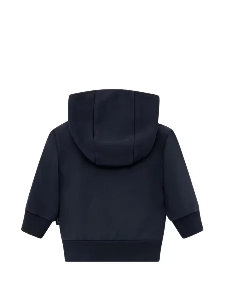 Bluza z kapturem dziecięca Moncler Enfant niebieska