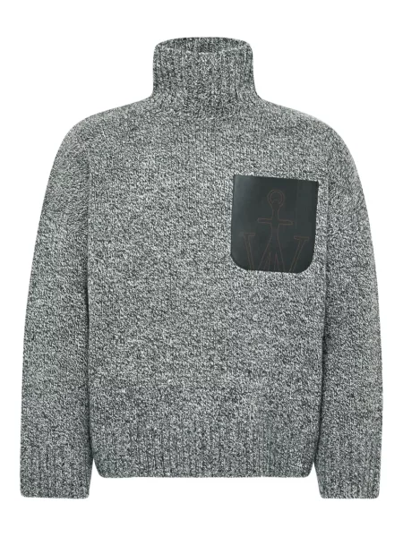 Pulover Jw Anderson din piele gri