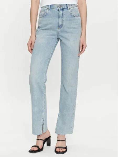 Marella Džínsy Wide Leg modrá