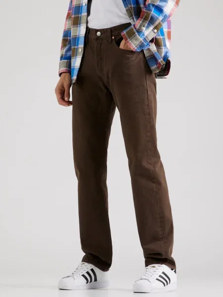 Levi's ravne kavbojke LEVIS®ORIGINAL FIT rjava