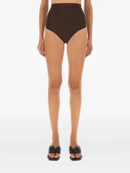 Pantaloni scurți Rick Owens Lilies maro