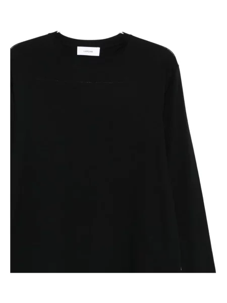 Lung tricou Lardini negru