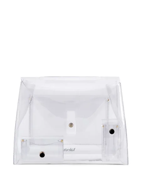 Mała mały torebka Valextra czarna