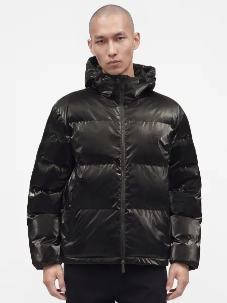 Emporio Armani Prechodná bunda čierna