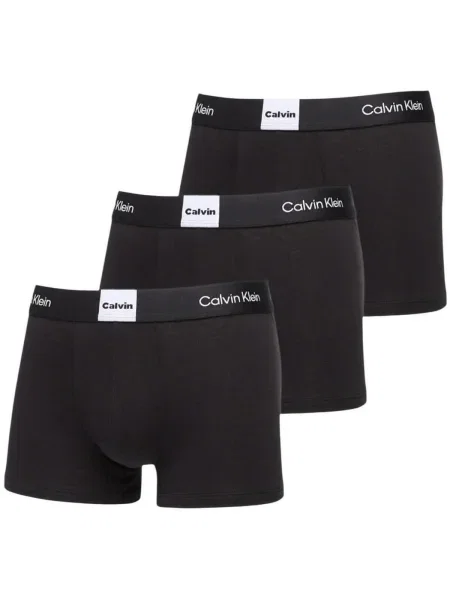 Chiloți multipac Calvin Klein negru