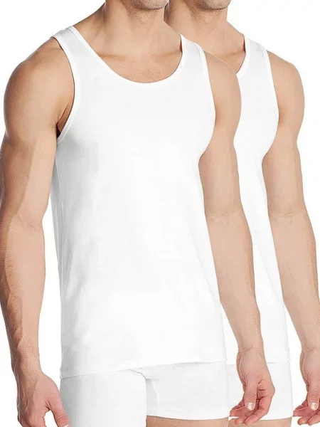 Майка 2 штуки біла