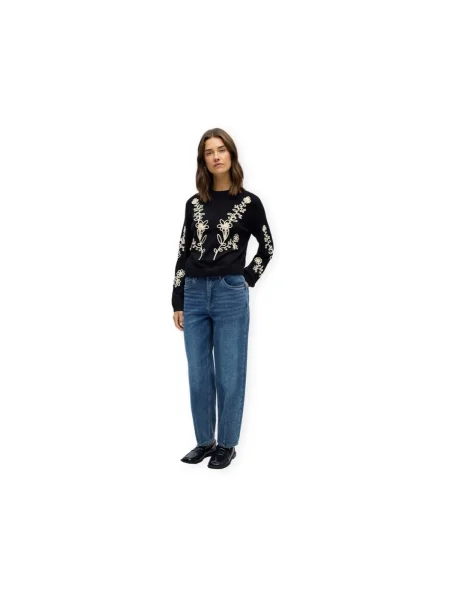 Pulover Object tricotate negru