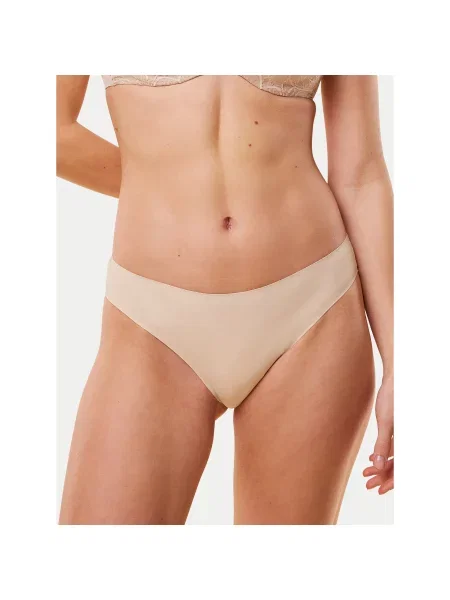 TRIUMPH Moteriškos kelnaitės Body Make-Up Illusion kremo smėlinė