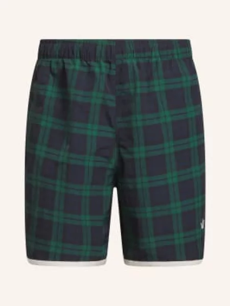 Adidas Originals Spodenki Cherry Track Short blau zielone