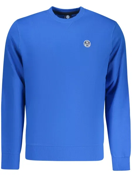 Pulover North Sails cu decolteu în V albastru