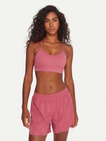 Reebok Biustonosz sportowy różowy