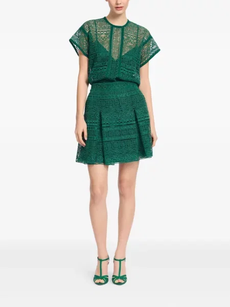 Fustă Elie Saab verde