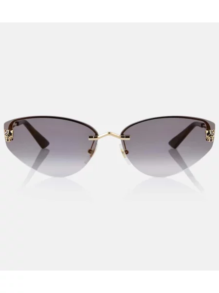 Sunčane naočale Cartier Eyewear Collection siva