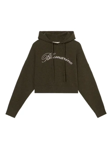 Hanorac cu glugă Blumarine verde