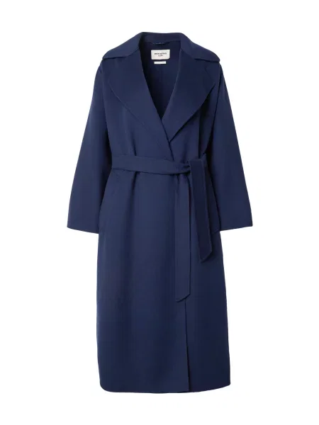 Weekend Max Mara Palton de primăvară-toamnă DOPEROSO bleumarin