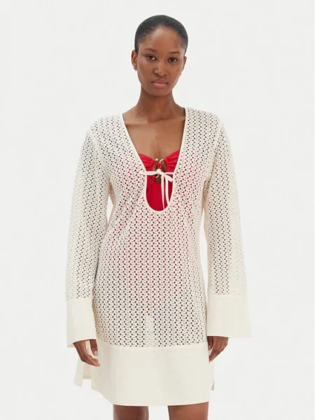 Seafolly Strand ruha bézs