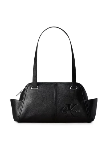 Geantă Calvin Klein cu autograf negru