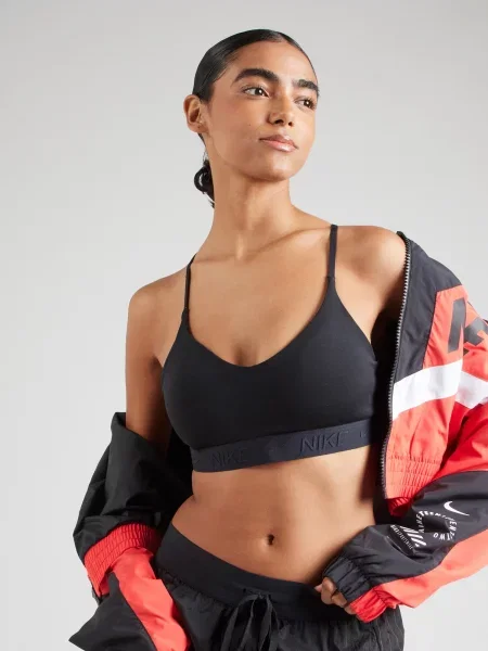 NIKE Sutien sport Indy' negru