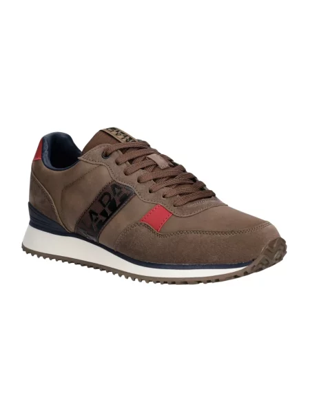 Sneakersy Napapijri brązowe