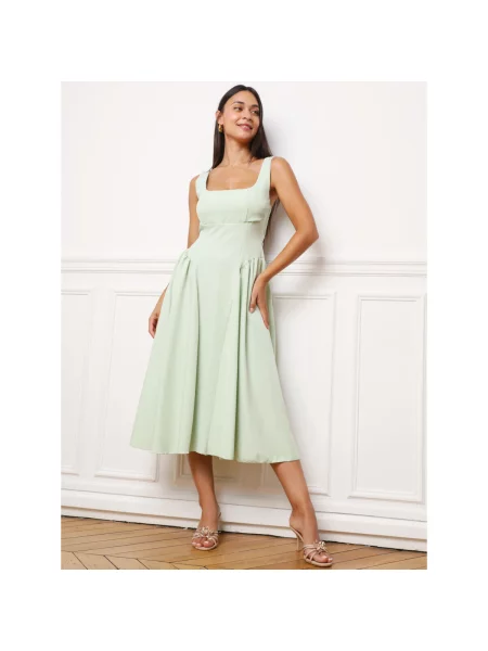 Haljina La Modeuse zelena
