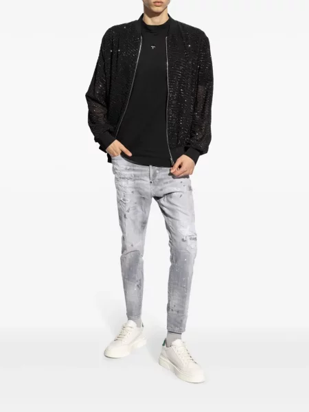 Marškinėliai Dsquared2 juoda