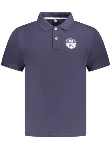 Polo North Sails cu mâneci scurte albastru
