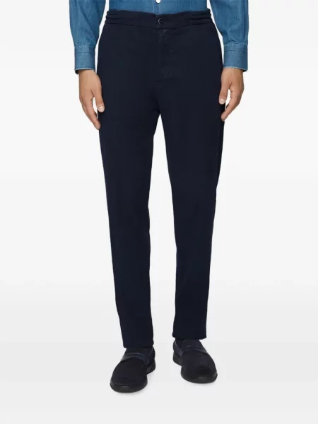 Pantaloni Kiton cu cordon albastru