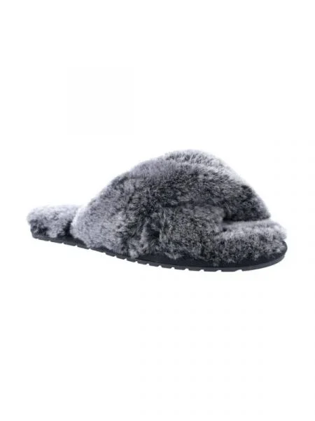 EMU Australia De piele papuci de casă Mayberry Frost gri