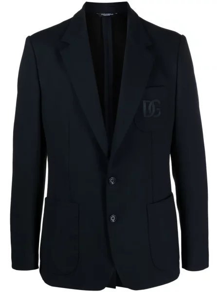 Sacou Dolce & Gabbana cu broderie albastru