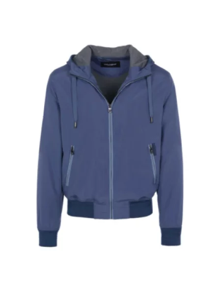 Kurtka bomber Dolce And Gabbana niebieski