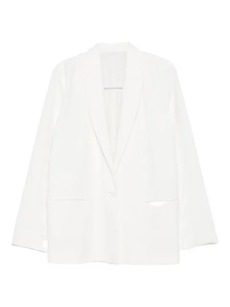 Sacou Alberta Ferretti alb