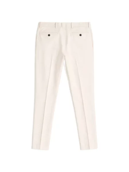 Pantaloni Tombolini alb