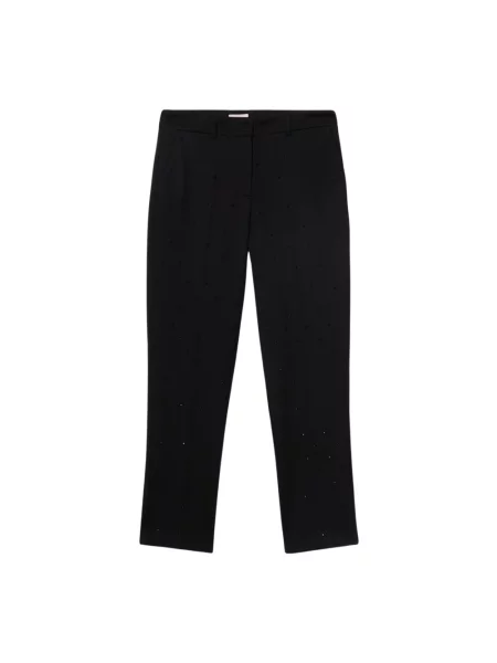 Spodnie Oltre z kryształkami czarne