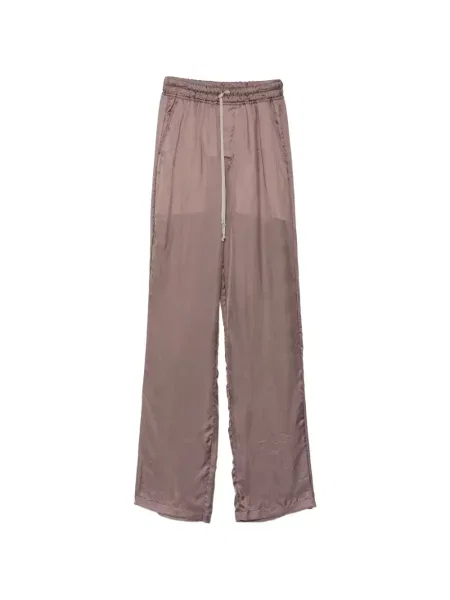 Pantaloni Rick Owens cu cordon gri