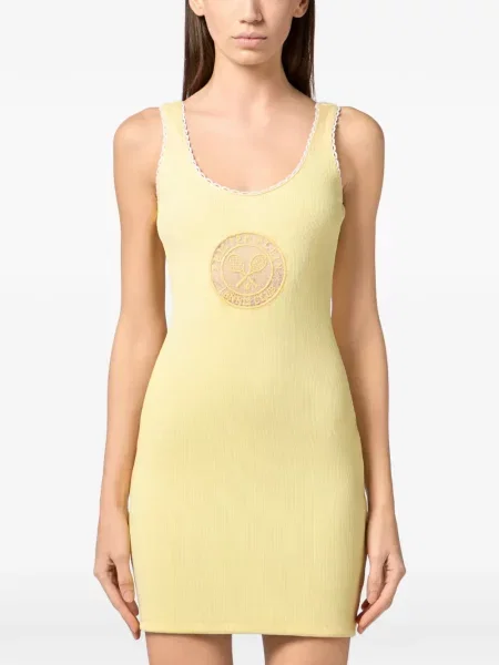 Rochie mini Philipp Plein galben